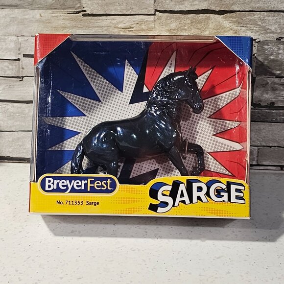 BreyerFest 2019 Stablemate Model Horse Sarge 711353 30th Anniversary Edition - Picture 8 of 8